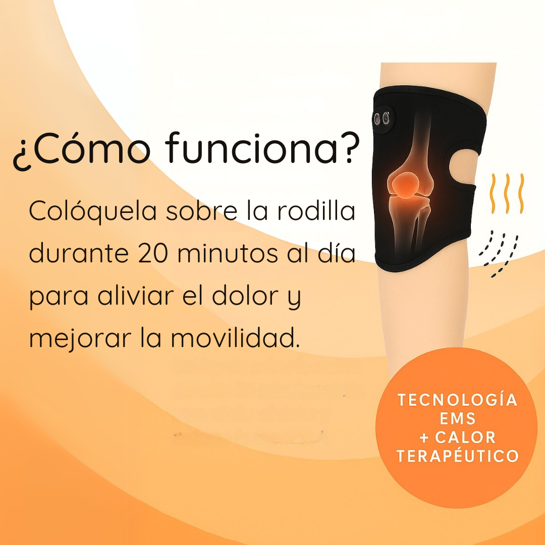 Masajeador con Calefaccion y Vibracion Relajante