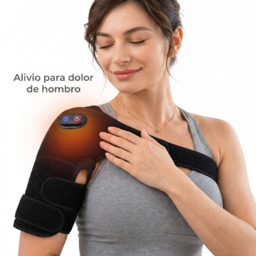 Hombrera masejadora con Calefaccion y Vibracion Relajante